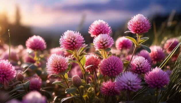 gomphrena flowers