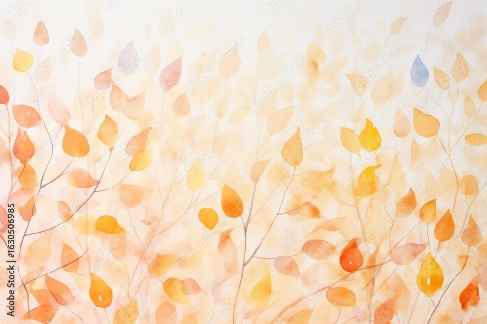 Canvas Prints background autumn backgrounds painting pattern.