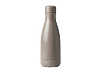 Reusable Water Bottle: Sustainable Hydration on White