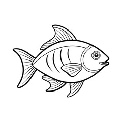 Fototapeta premium fish vector illustration