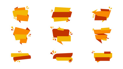 Stunning collection of modern geometric sale tag graphics for creative marketing campaigns and promotions