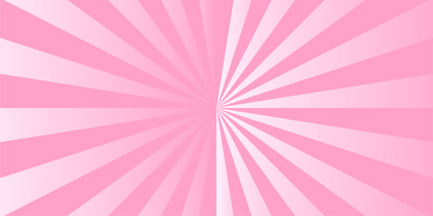 Sunray Vector background. Light sunburst glowing background. Sunburst pattern summer social banner. vector illustration pattern beam rays. Spiral radial striped backdrop design.	