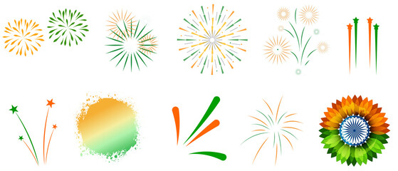 Creative Indian Independence Day Vector with Balloons and Floral Design