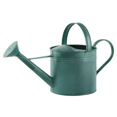 Copper Watering Can With Verdigris Patina
