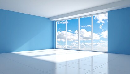 Empty room with large windows (3)