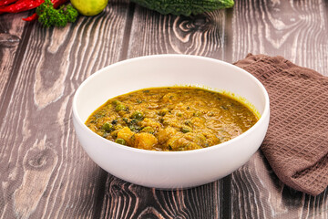 Aloo masala with green peas