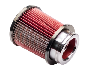 red car engine isolated on white background. PNG Transparent file type with high definition quality And vibrant color grading Available.