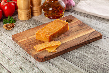 Gourmet hard aged parmesan cheese