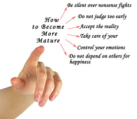 How to Become More Mature