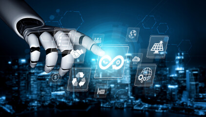 AI improves circular economy by tracking materials, optimizing energy use, reducing emissions, and promoting sustainable development through intelligent resource management. Vouch