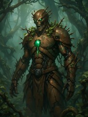 Fototapeta premium Cyberpunk deity 