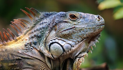 Obraz premium curious reptile portrait