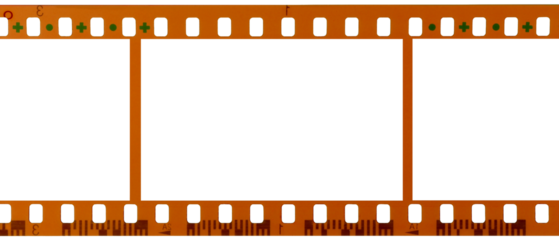 PNG Empty Photographic Film Strip.