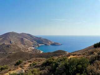 Fototapeta premium view from the sea