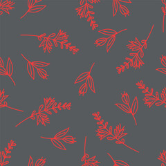 Exotic hand drawn flowers, seamless patterns with floral for fabric, textiles, clothing, wrapping paper, cover, banner, home decor, abstract backgrounds