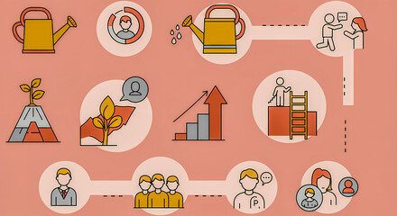 Conceptual Business Growth: A Process Map of Teamwork, Ideas, and Career Development