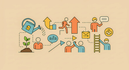 Team Growth and Development: A Conceptual Illustration of Mentorship, Career Path, and Communication