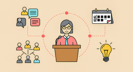 Effective Public Speaking: A Conceptual Illustration of Communication, Planning, and Idea Generation