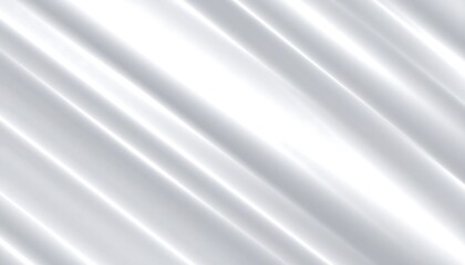 Obraz premium Abstract diagonal lines of varying shades of gray and white, creating a flowing, smooth texture