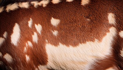 close up texture of deer skin print for nature inspired design and fabric patterns