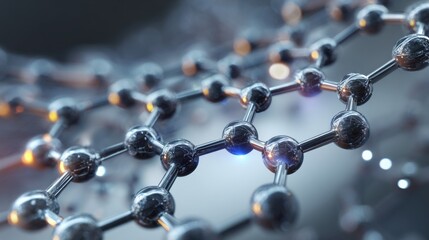 metallic spheres molecular structure