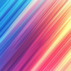 Vibrant Rainbow Gradient Stripes Abstract Background