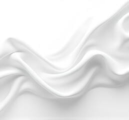 Fototapeta premium abstract white silk background