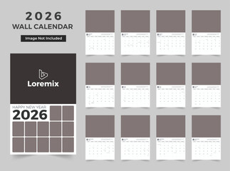 Wall calender 2026