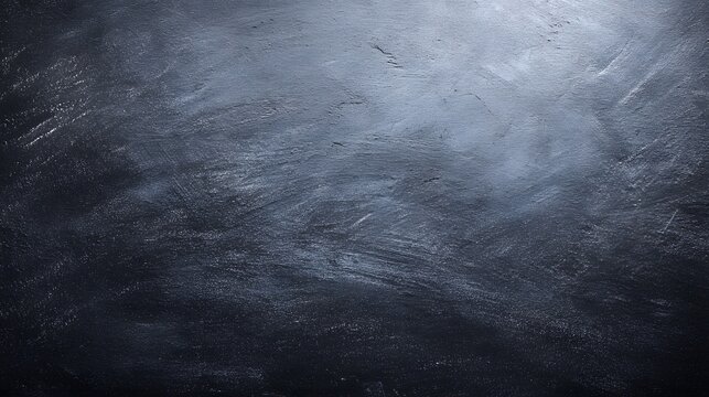 Sophisticated and intricate empty chalkboard texture with a flawless dark tone and minimalist design, ideal as a creative graphic backdrop emphasizing simplicity