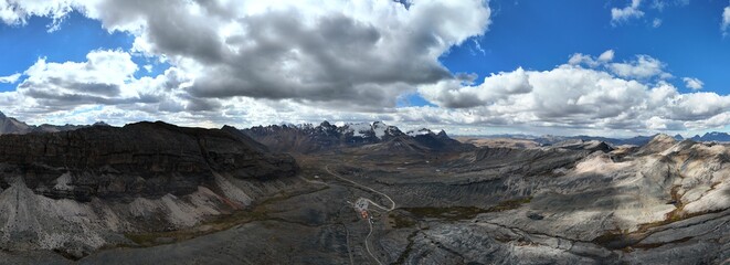 Breathtaking View at Glacier Pastoruri in the Peruvian Ande