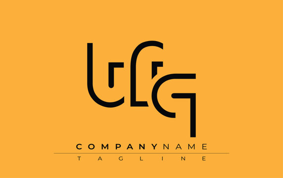 TFQ abstract letter design. Modern Business Logo Design With Abstract Typography and Contemporary Style