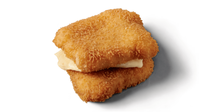 Crispy, golden-brown chicken nuggets with a creamy filling perfect for snacking anytime