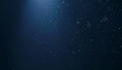 Obraz premium Floating dust particles illuminated by a single cinematic beam of light on a dark gradient background