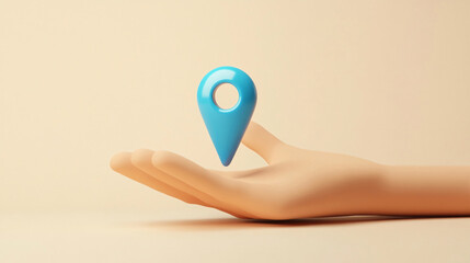 hand holding a pointer