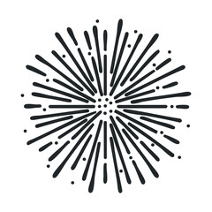 Obraz premium Burst of energy design for festive celebrations and events