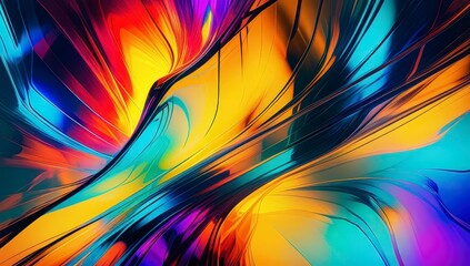 Modern Abstract Art Backdrop