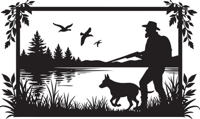 Stillness Before the Shot: A Hunter’s Morning by the Lake