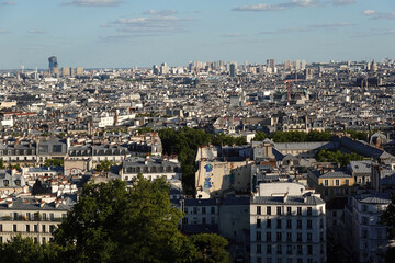 Sacré-Cœur Basilica is located at the summit of the butte of Montmartre. From its dome two...