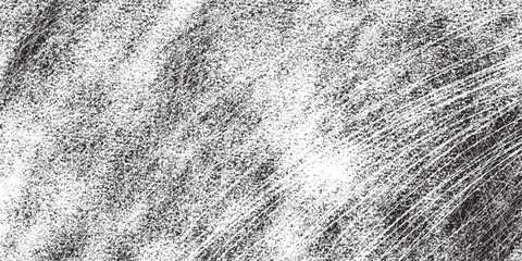 Background pattern vector with rough vintage texture and scratched paper effect in black and white. Rough overlay vintage texture. Perfect for posters, packaging, or digital art