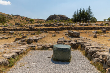 The stony stone of Hattusa, the capital of the Hittite Empire, Boğazkale (Corum), Turkiye