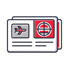 Travel Visa Icon