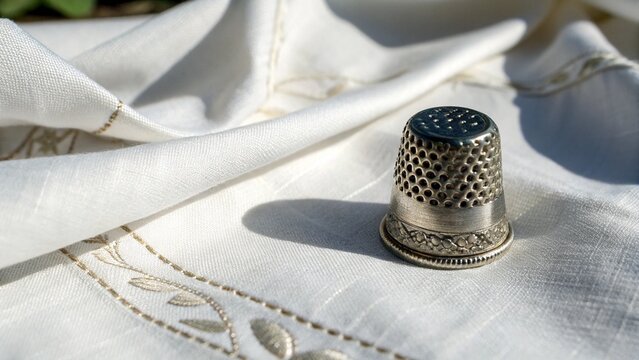 needle and thread - Powered by Adobe