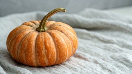 pumpkin on a wooden table
