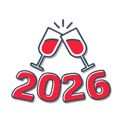 2026 Toasting Icon