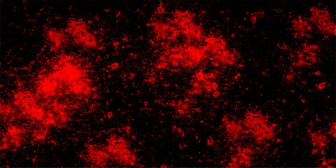 Black and red paint concrete floor and marble stone background design. Scratch grunge urban background, distressed red grunge texture on a black background. Rustic grunge textured dark red color old