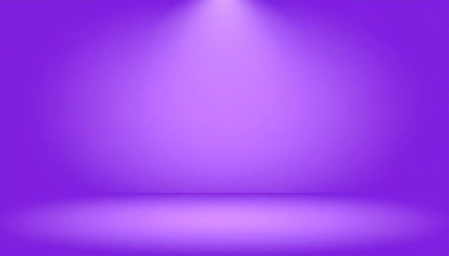 Empty purple studio background