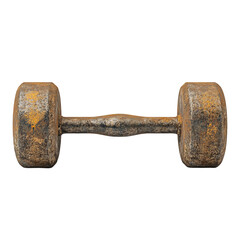 dumbbell isolated on white background