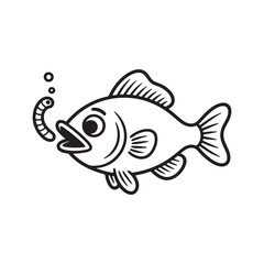 Crab Vector Silhouette - Sea Animal Icon Design EPS