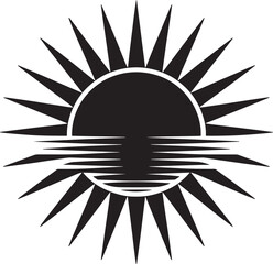 Radiant Sunrise Over Serene Waters A Symbol of New Beginnings and Hopeful Horizons Art