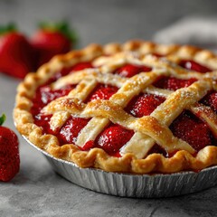 Homemade Strawberry Pie